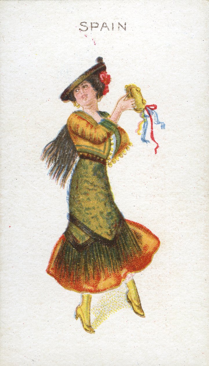 Spanien, 1915 af English School