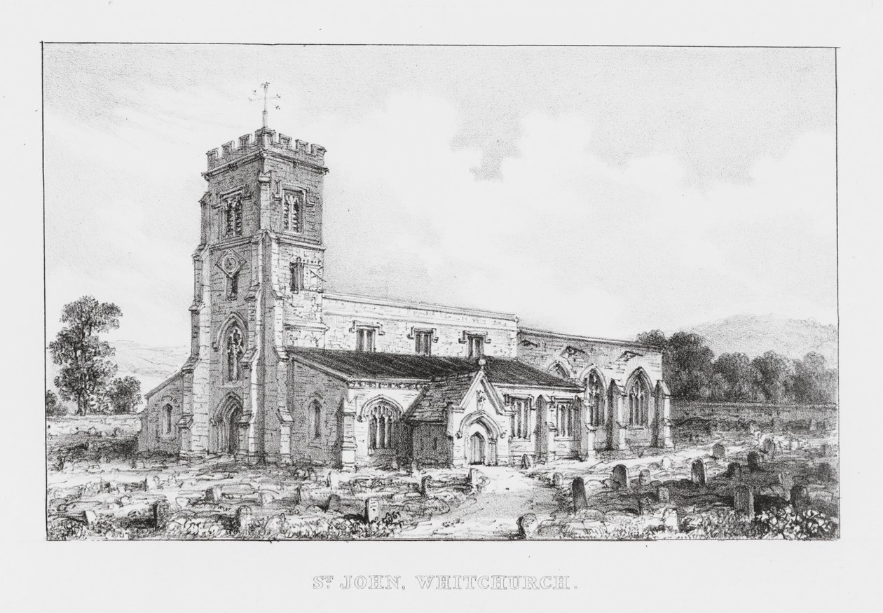 St John, Whitchurch (gravering) af English School