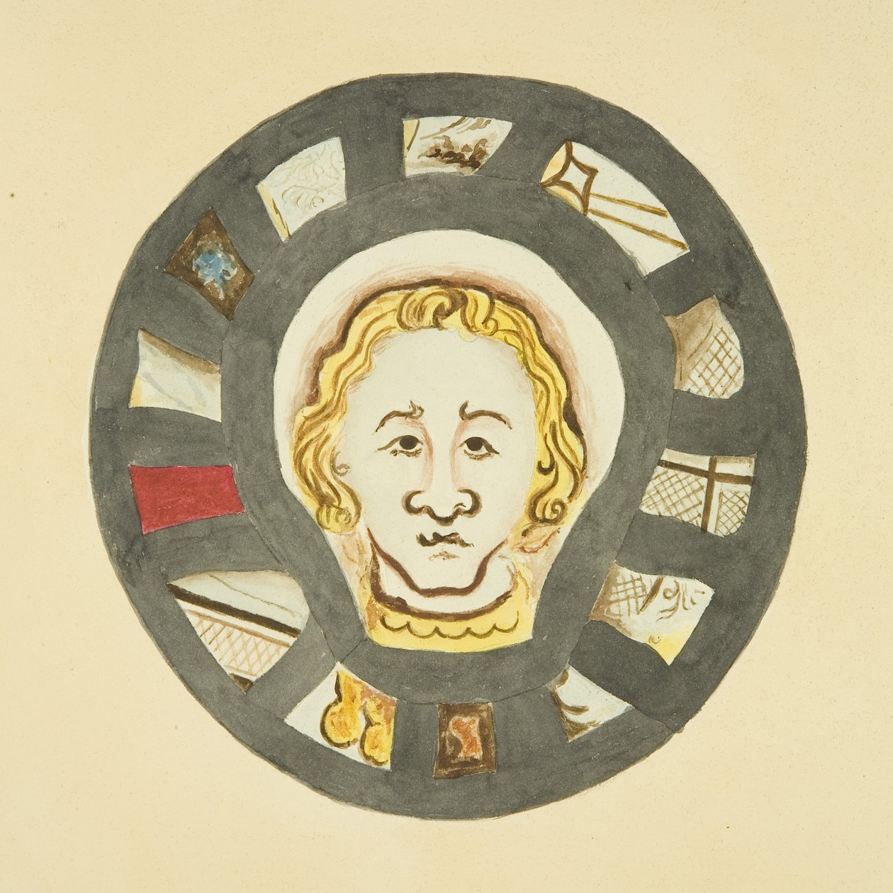 Farvet glas fra Canynges
