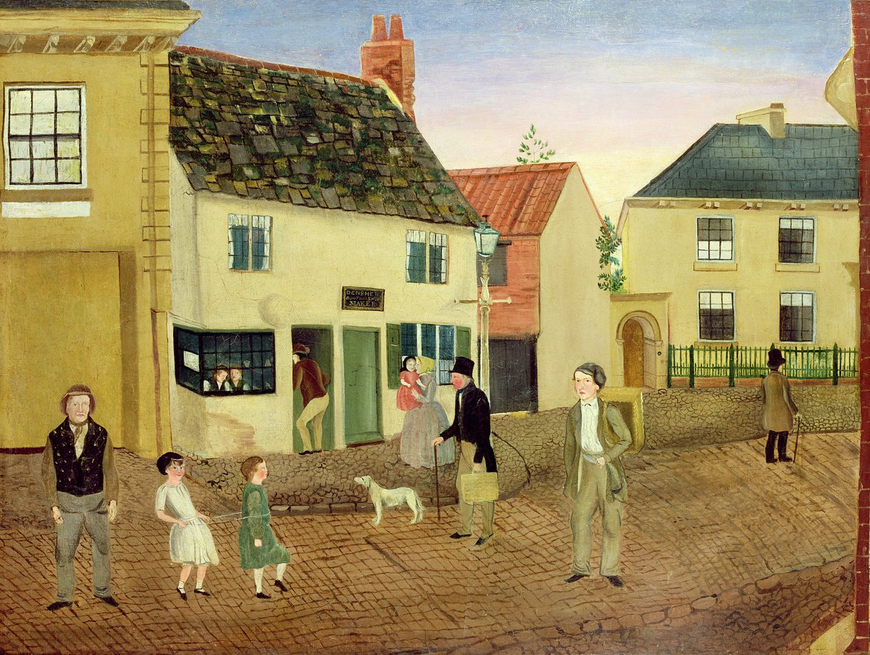 Gadescene af English School
