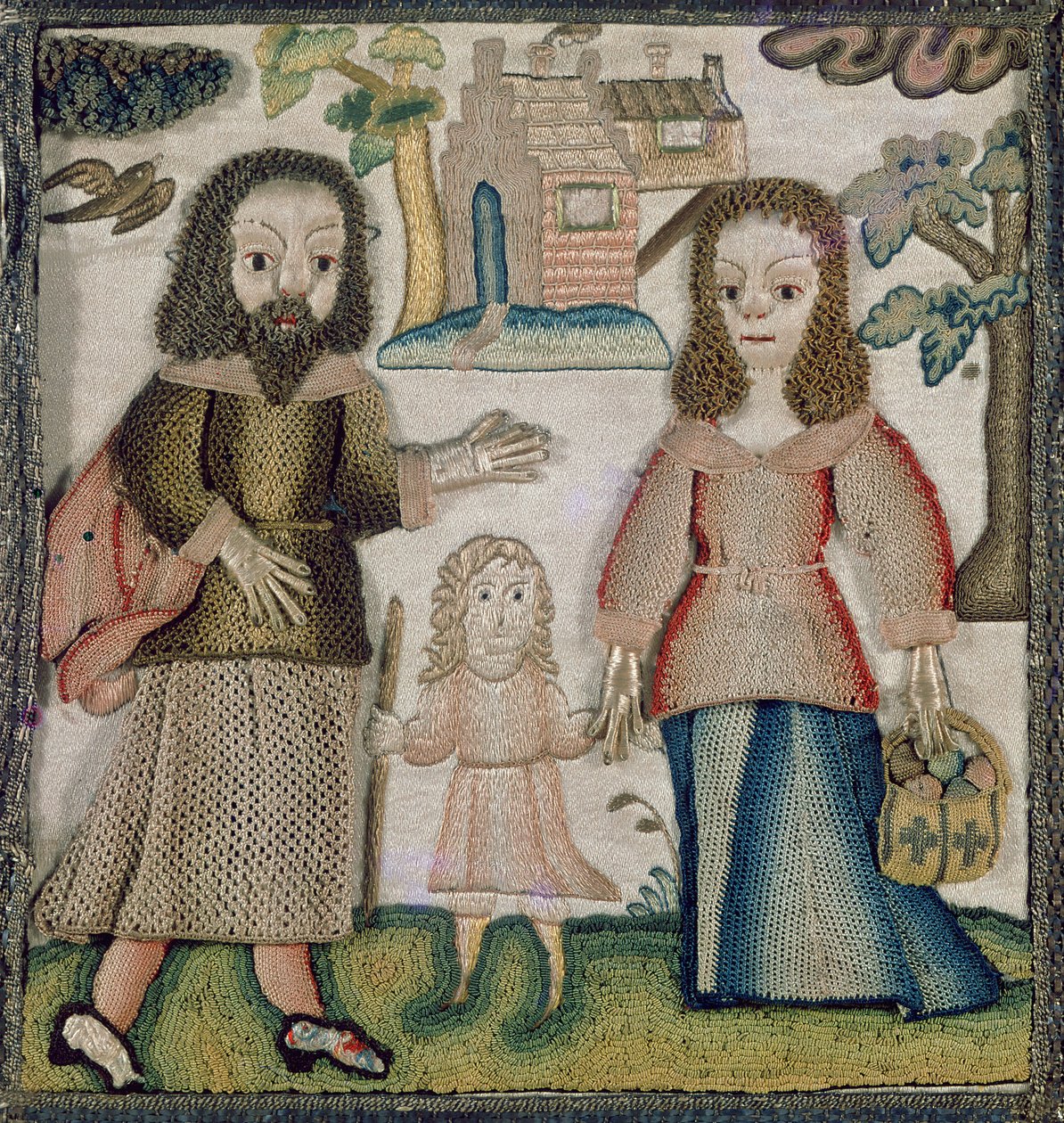 Stubkiste, engelsk, ca. 1660 af English School