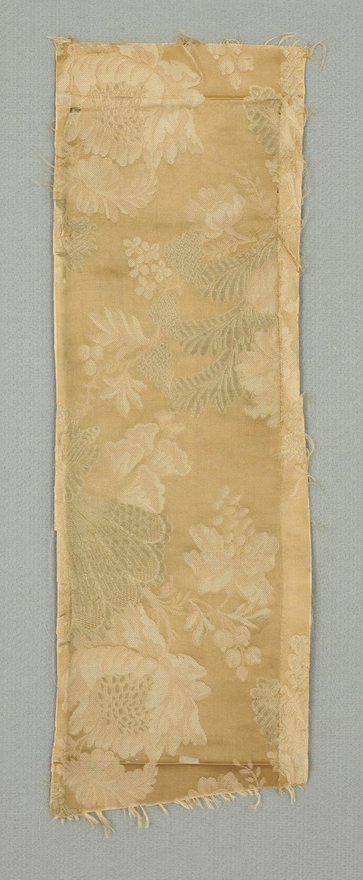 Tekstilfragment, begyndelsen af 1800-tallet af English School