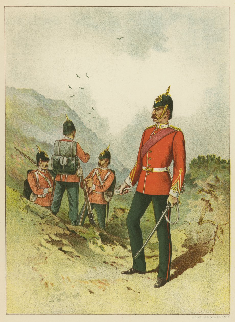 The 15th, East Yorkshire (farvelitografi) af English School