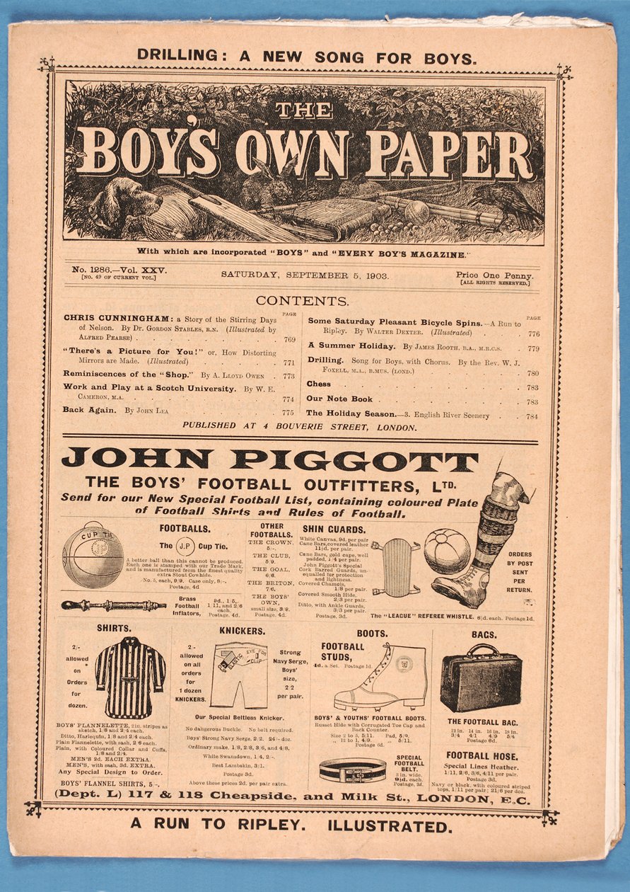 The Boys Own Paper, 1903 (tryk) af English School