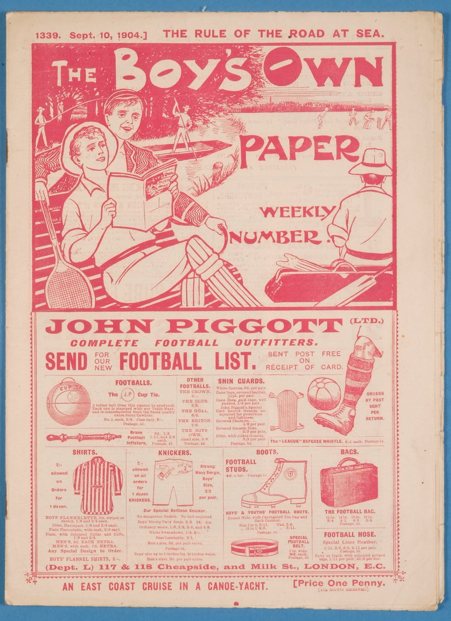 The Boys Own Paper, 1904 (tryk) af English School