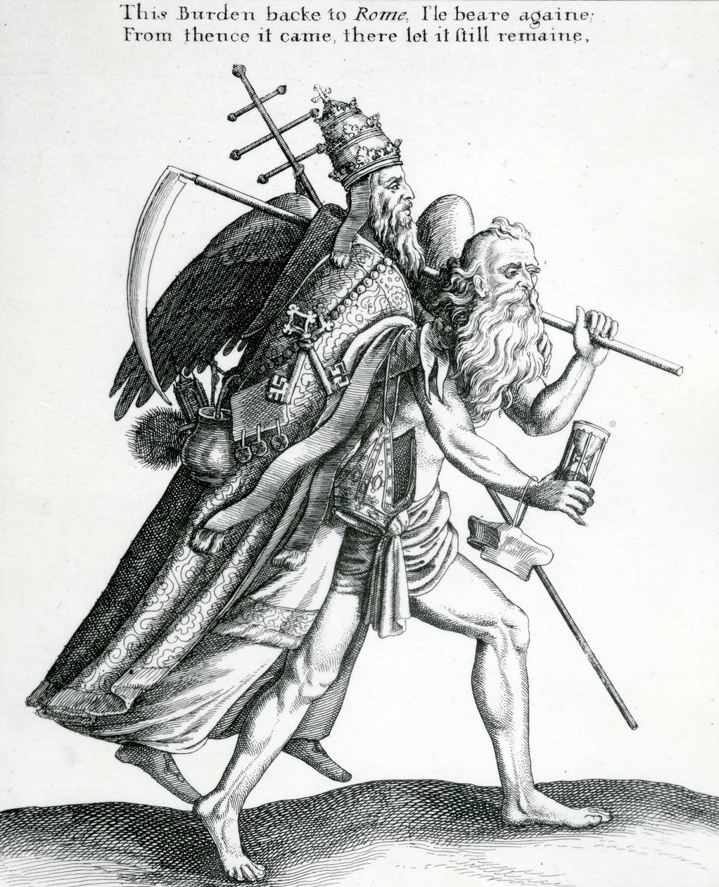 Byrden tilbage til Rom? omkring 1641 af English School