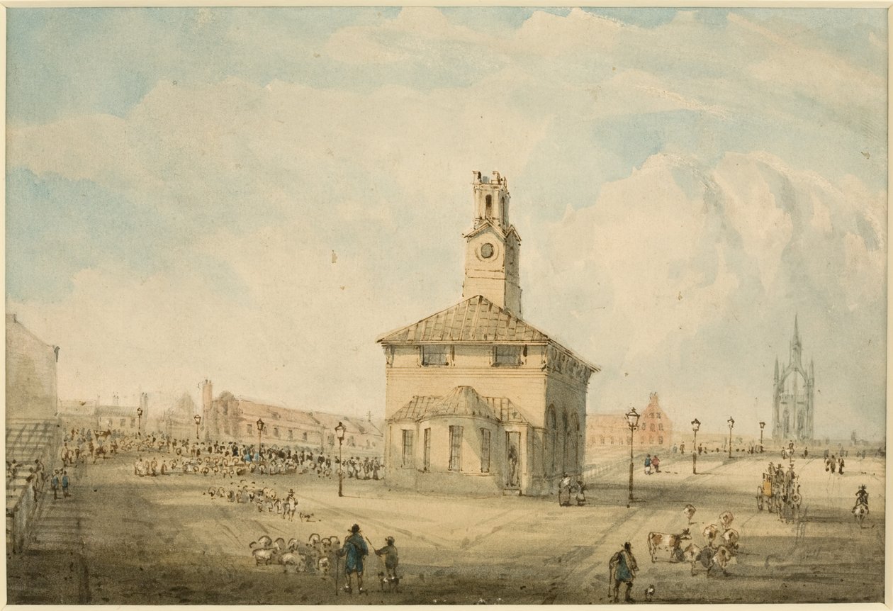 The Cattle Market, Newcastle upon Tyne af English School