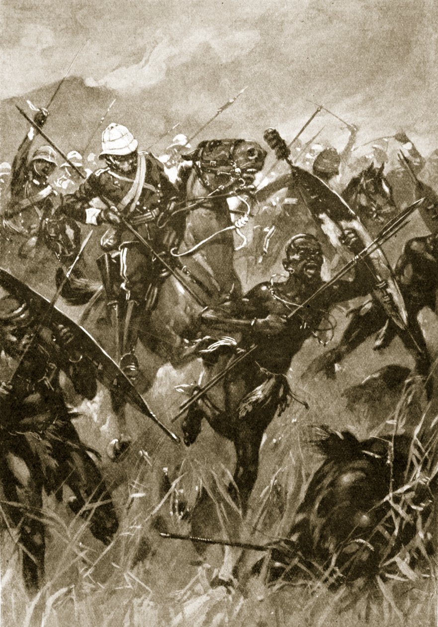 Anklagen for de 17. Lancers, 4. juli 1879 af English School