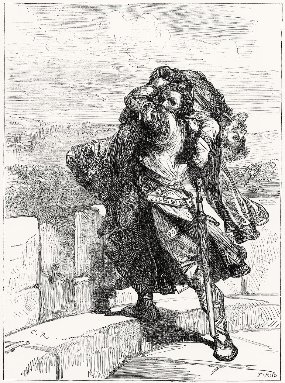 Conans død i 1090 af English School