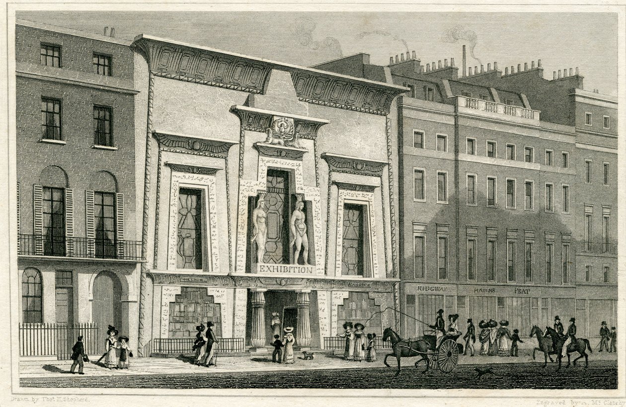 Den egyptiske hal, Piccadilly af English School