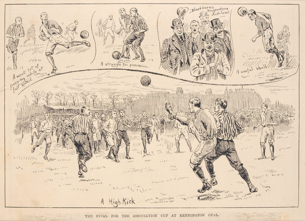 Finalen til Association Cup på Kennington Oval, 