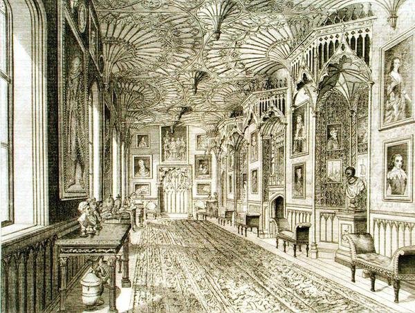 Galleriet, indgraveret af T. Morris, fra 