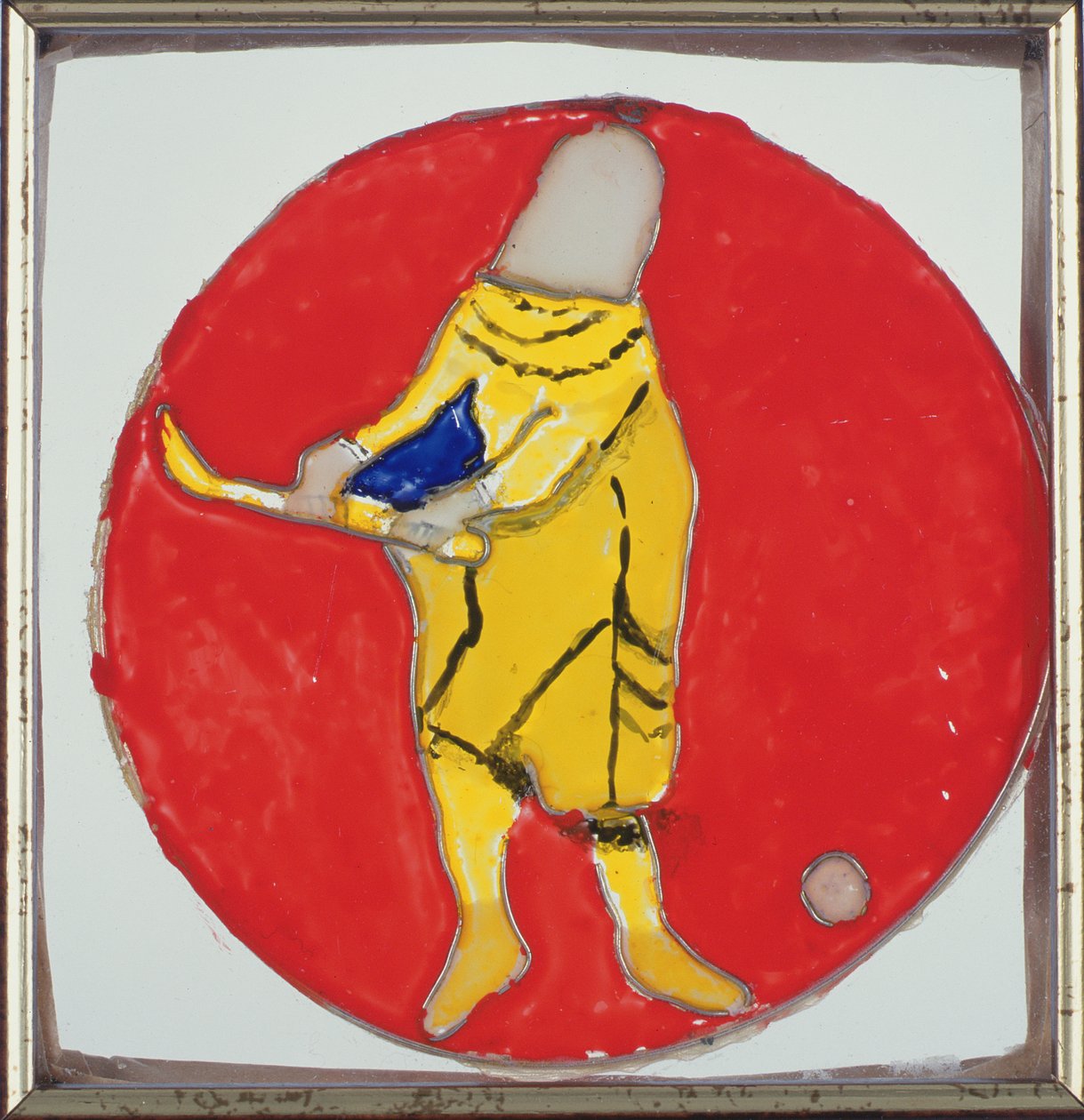 Golfspilleren, også kendt som Crecy-vinduet, fra det østlige vindue, ca. 1340 af English School