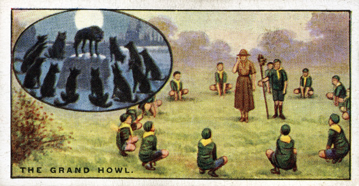 Det store hyl, 1929 af English School