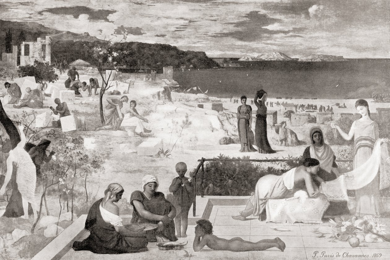 Den græske koloni Massalia, fra Hutchinson