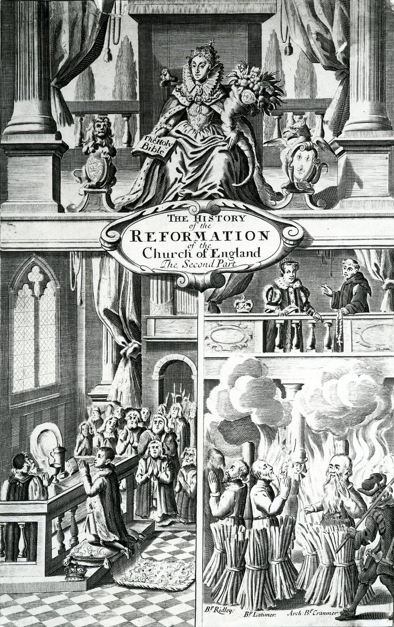 Historien om reformationen af den engelske kirke - den anden del af det 17. århundrede af English School