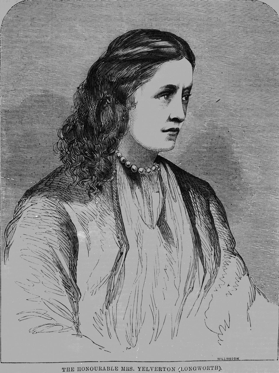 Den Hon. Mrs Yelverton, illustration fra 