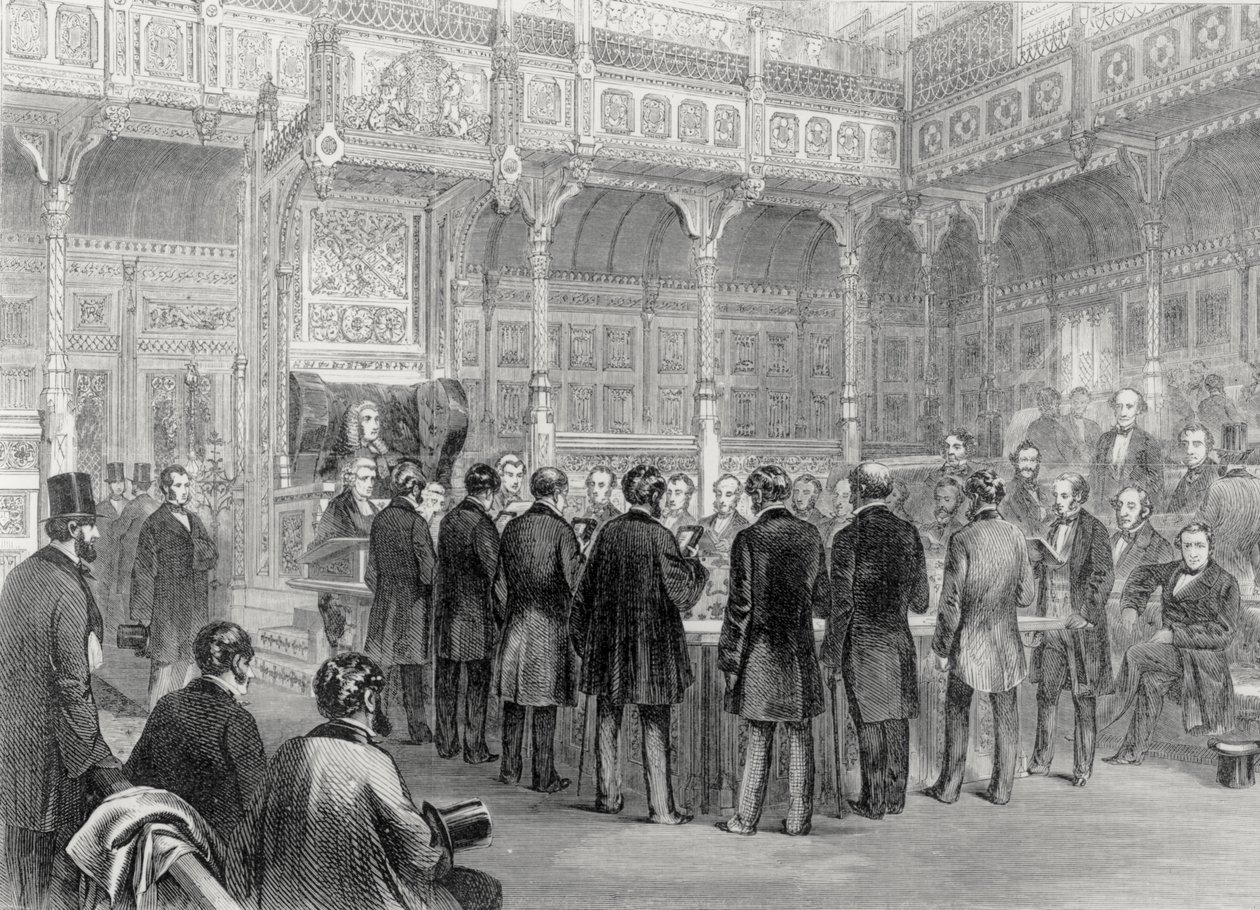 Underhuset: Indlæg af medlemmerne i 1857 af English School