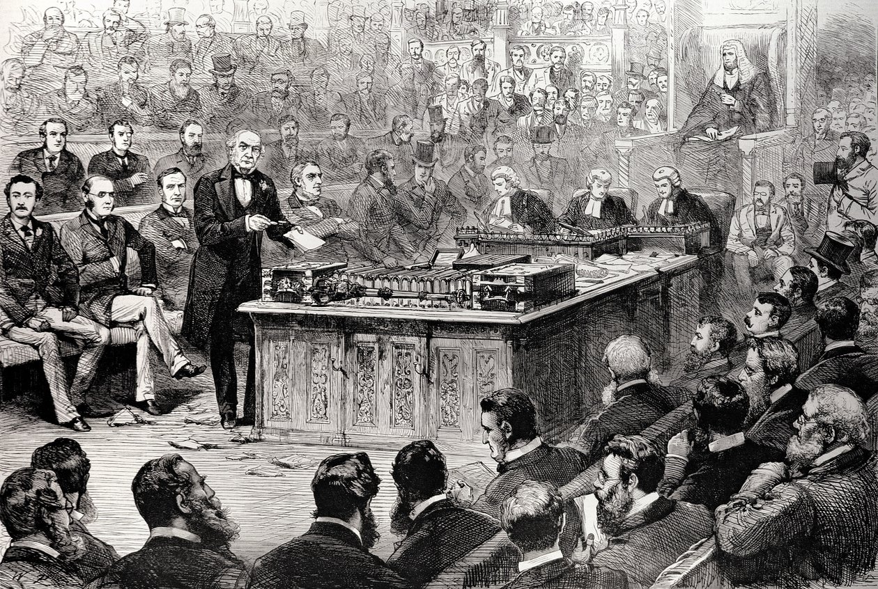 Underhuset torsdag den 8. april: Debatten om Irlands regering, fra 