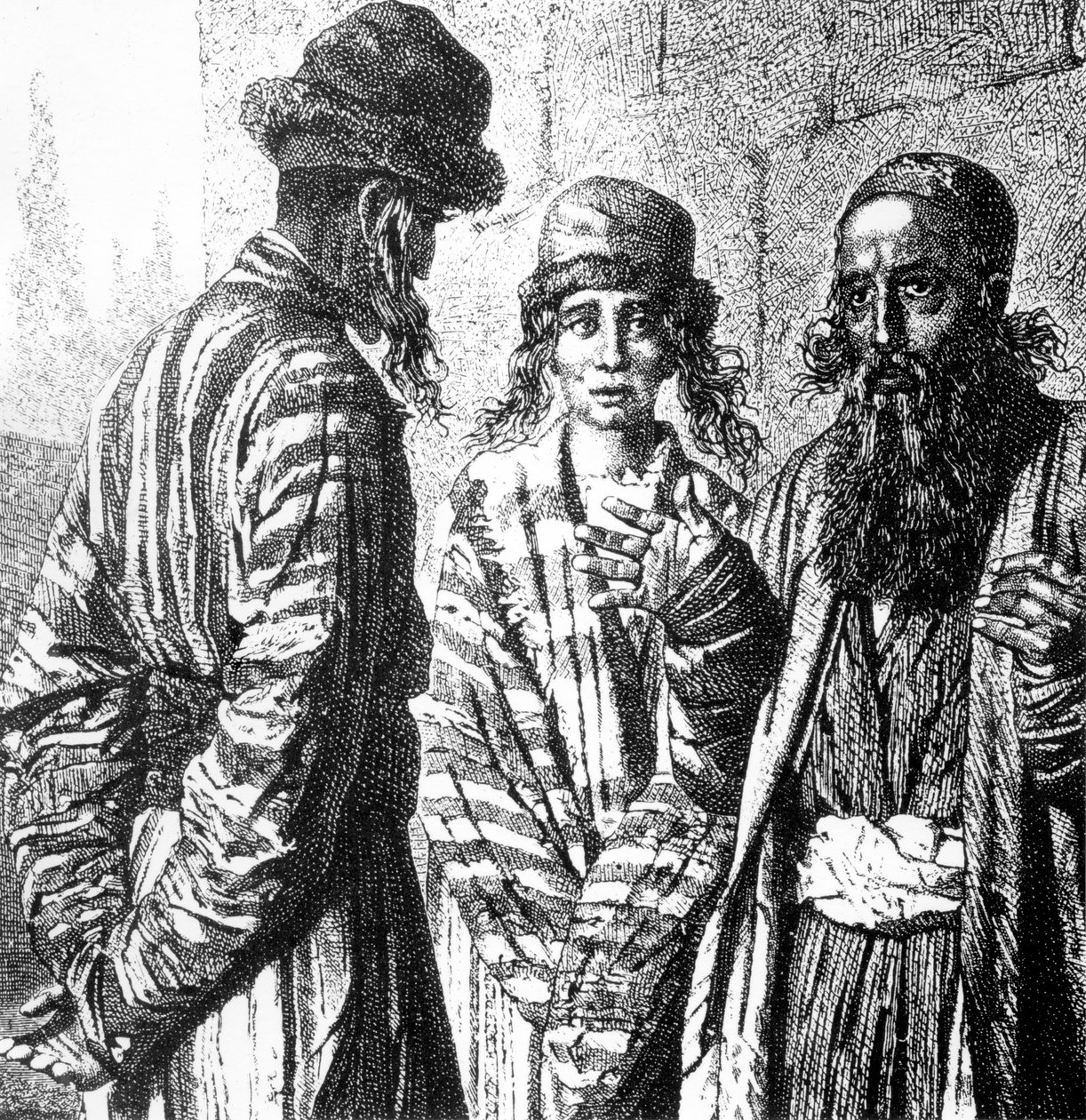 Jøderne i Tasjkent fra Verden i dine hænder, 1878 af English School