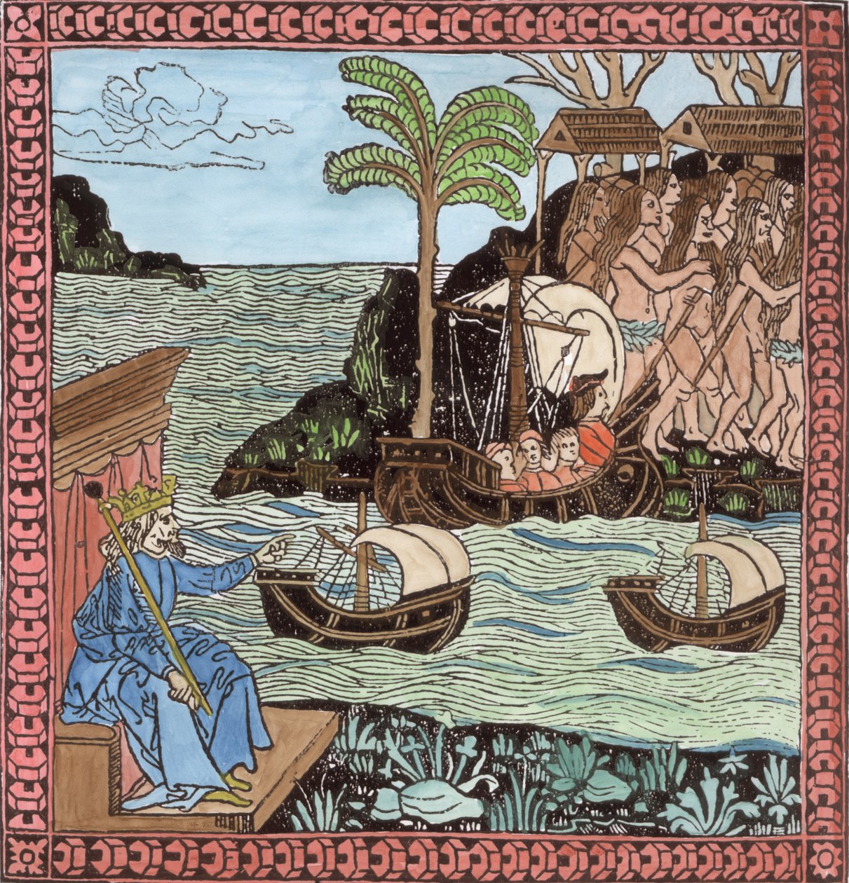The Landing of Columbus, fra bind II af 