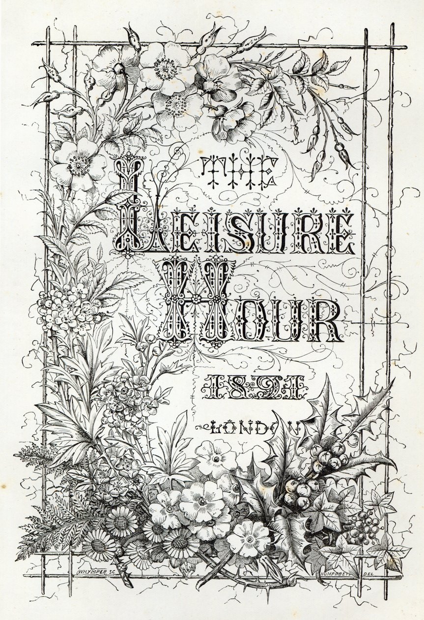 The Leisure Hour, London, 1891 af English School