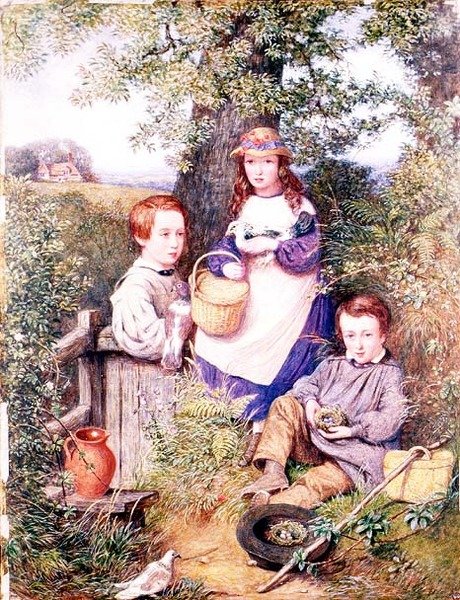 Prator-familien under et træ af English School