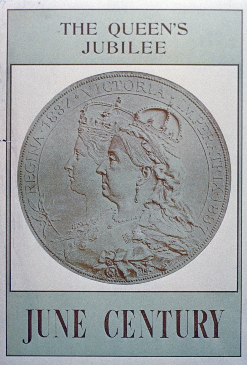 Dronningens jubilæum 1837-87 af English School