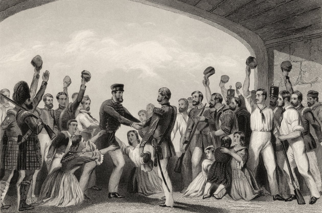 The Relief of Lucknow af general Havelock, 25. september 1857, fra 
