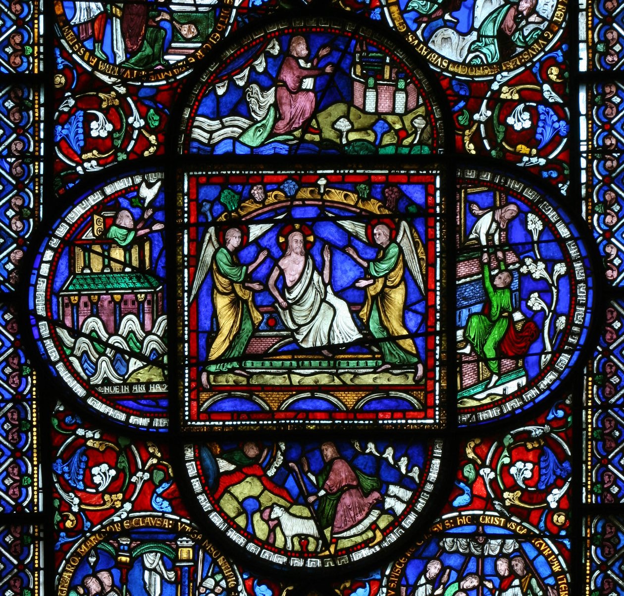 Opstandelsen, Canterbury Cathedral af English School