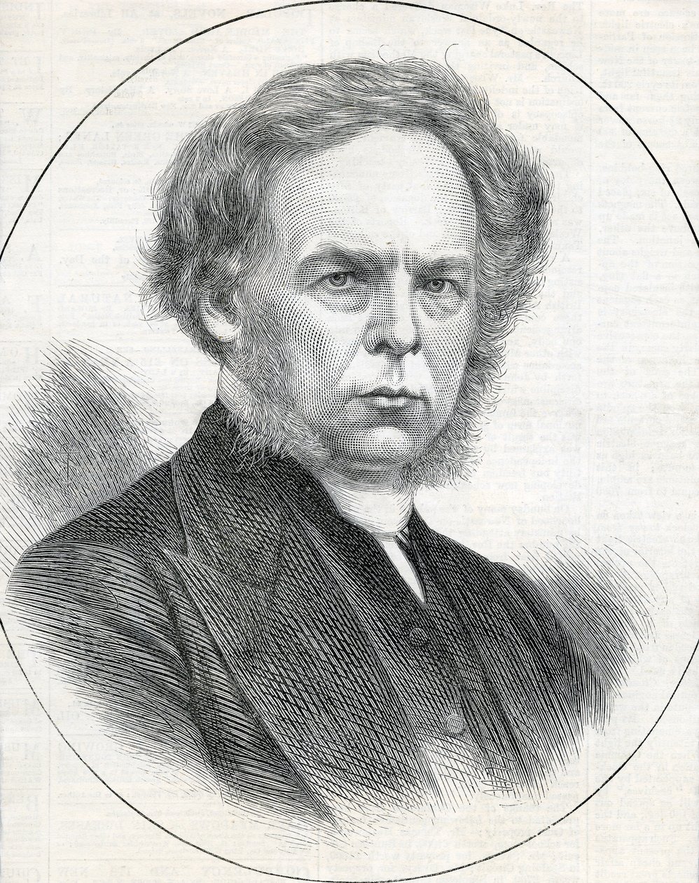 Reverend G.T Perks, præsident for Wesleyan Methodist Conference, 1873 af English School