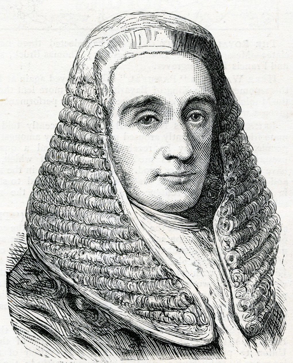 Den højre Hon. Sir Joseph Napier, 1800-tallet, af English School