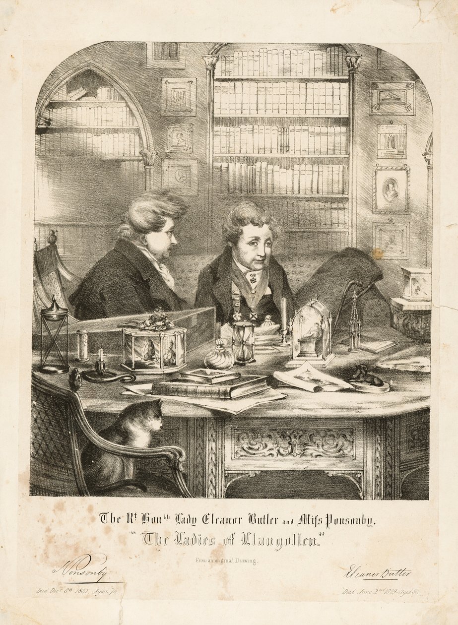 Rt. Hon. Lady Eleanor Butler og Miss Ponsonby, 