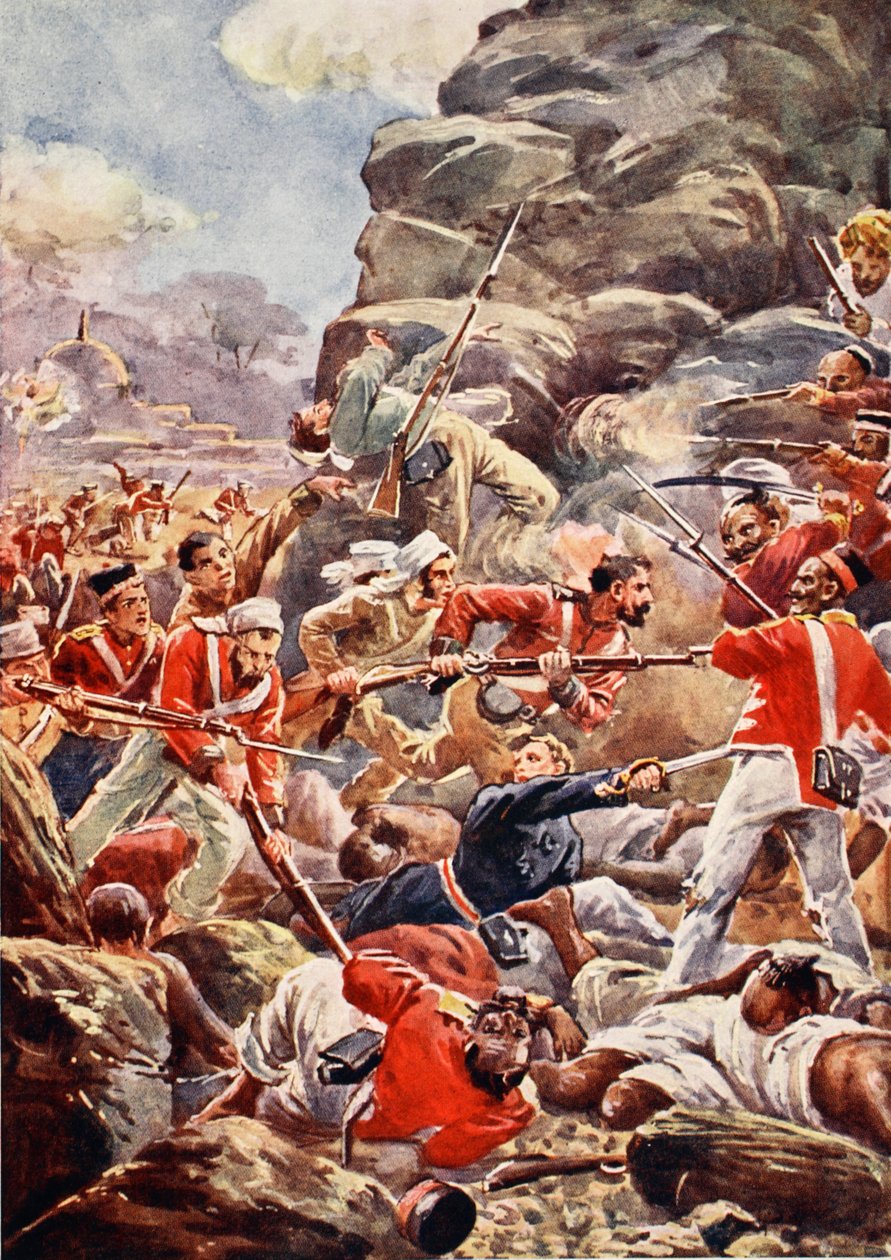 The Siege of Delhi, 1857: Storming the Breach den 14. september af English School
