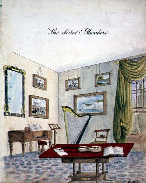 Søsterens Boudoir af English School