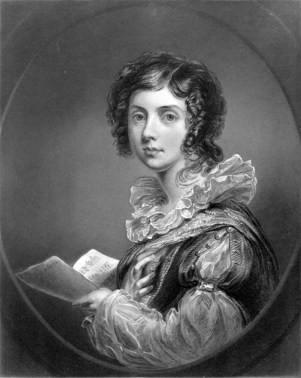 Sangerinden, graveret af G. Stodart, c.1863 af English School