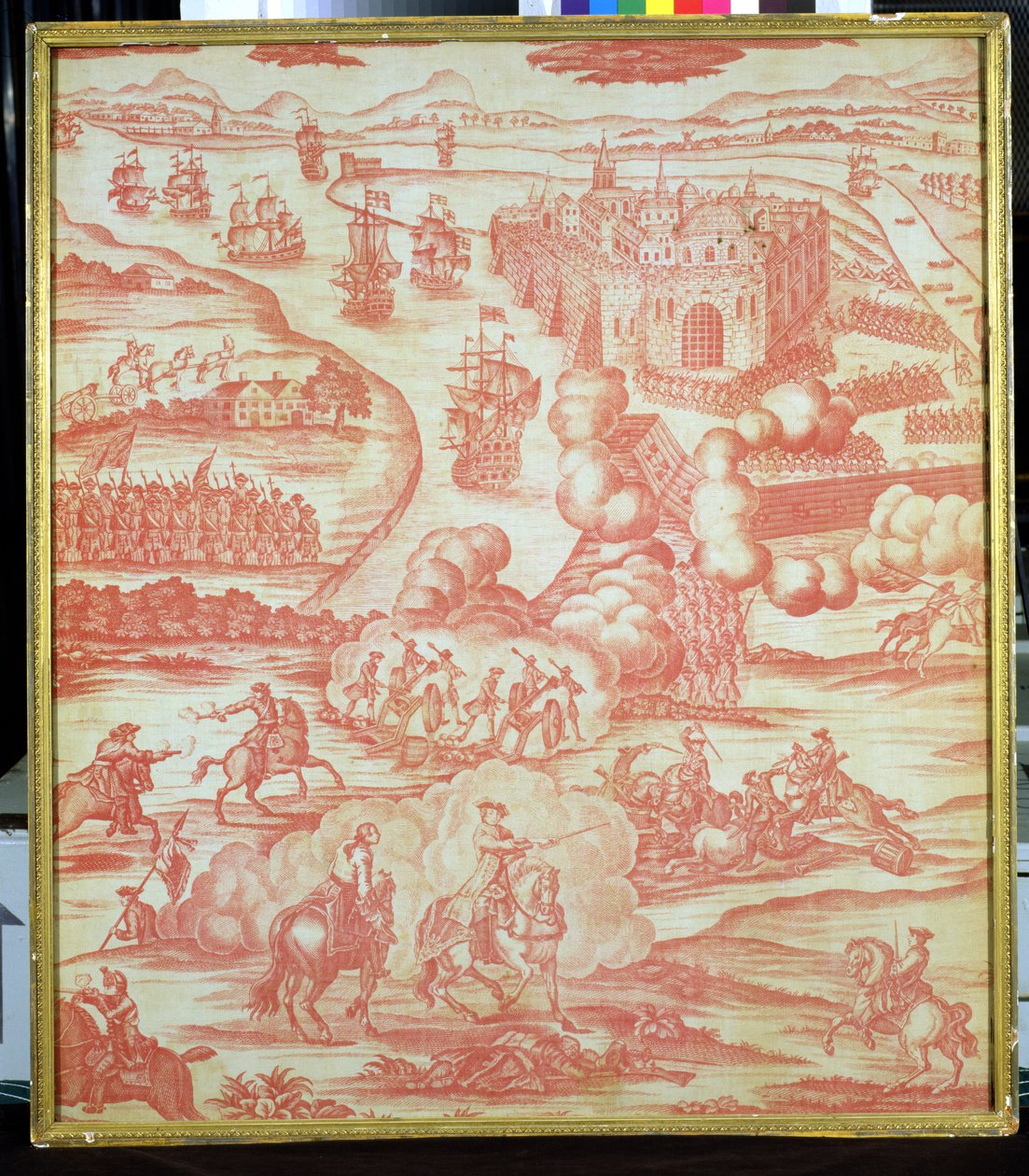 Stormen af Quebec, ca. 1775 (bomuld) af English School