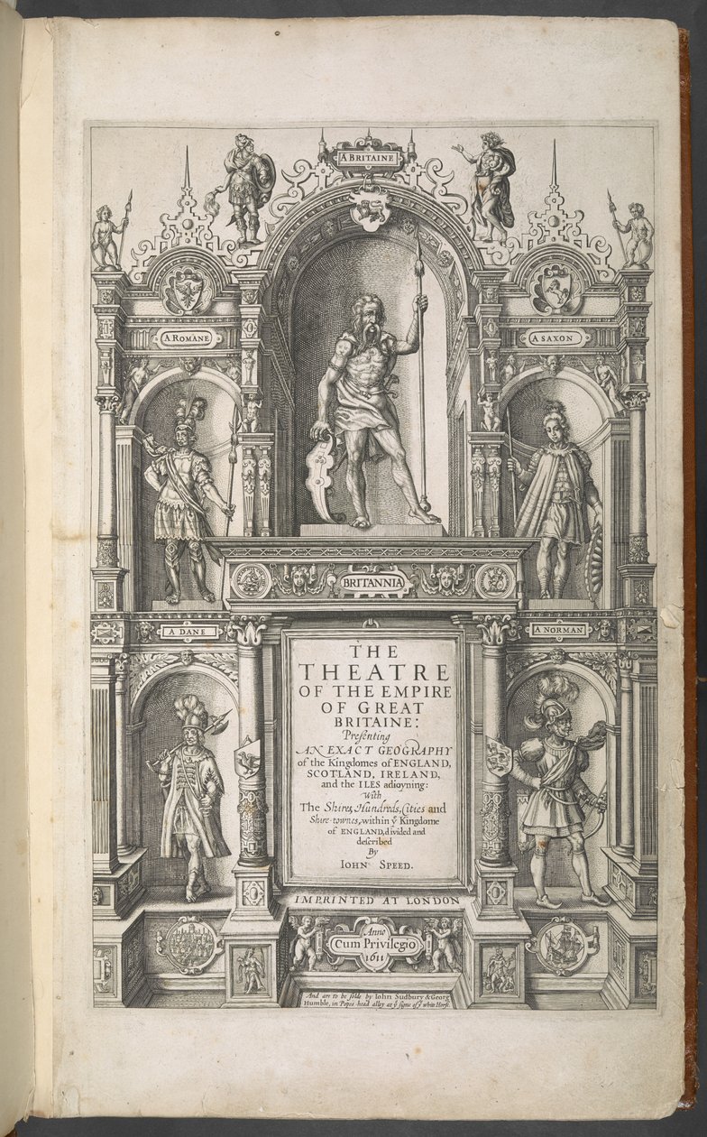 The Theatre of the Empire of Great Britain af English School