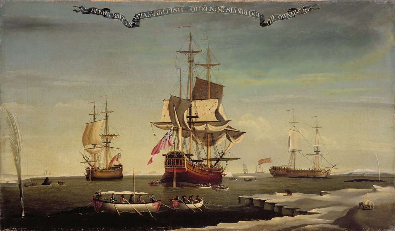 Sir Samuel Standidges hvalfangstflåde, Hull School of Painting af English School