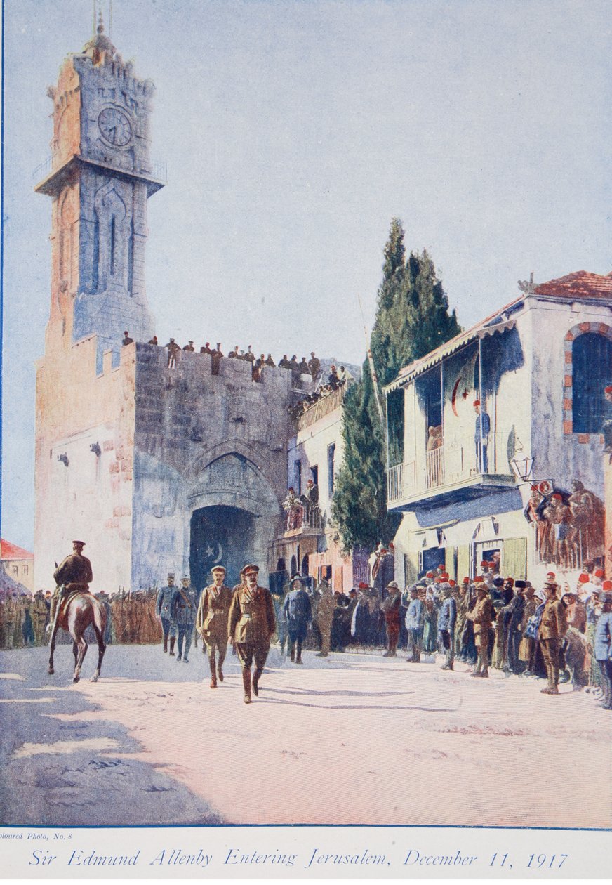 Jerusalems frelsere: Sir Edmund Allenbys historiske indtog i den hellige by, 1914-19 af English School