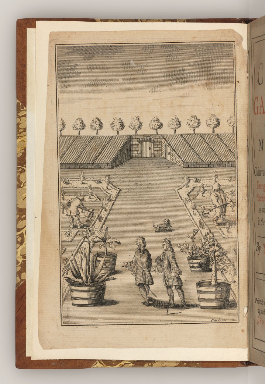 Forsiden af The City Gardener af Thomas Fairchild af English School