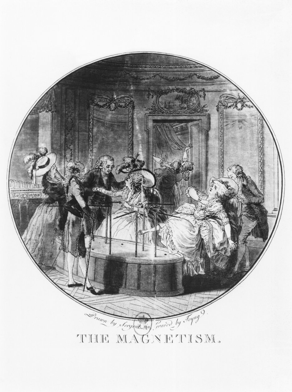 Magnetismen, 1785 af English School
