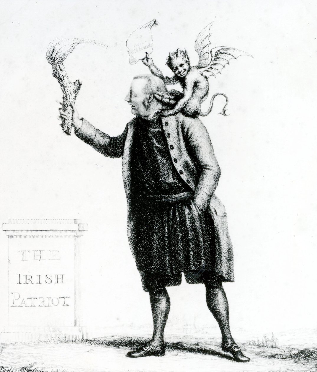 Den højre Rev. Volunteer B af D, udgivet af Richard Morton Paye, 1784 (stipple) af English School