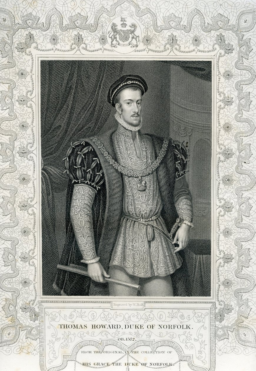 Thomas Howard, 4. hertug af Norfolk (1536-72) af English School