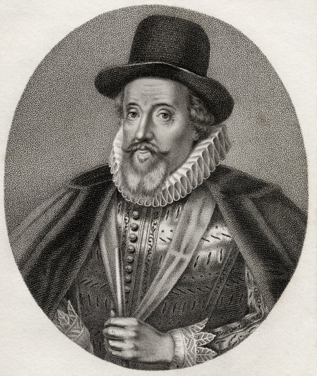 Thomas Howard, graveret af Bocquet, illustration fra 