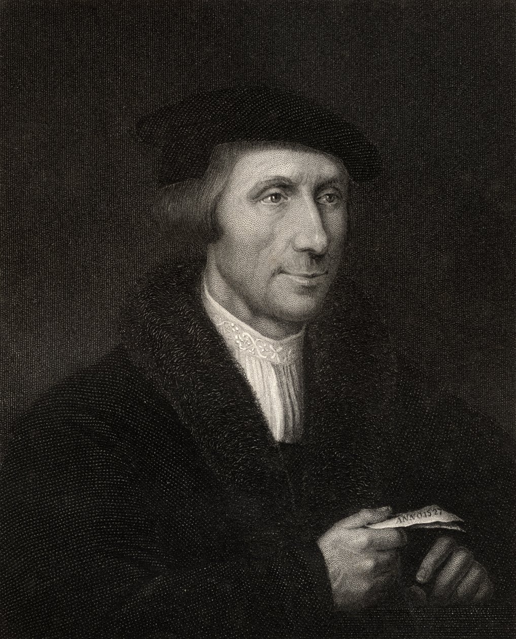 Thomas Linacre, eller Lynaker, graveret af H. Cook fra 
