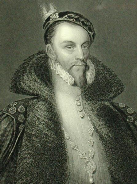 Thomas Radclyffe (ca. 1526-83) 3. jarl af Sussex (gravering) af English School