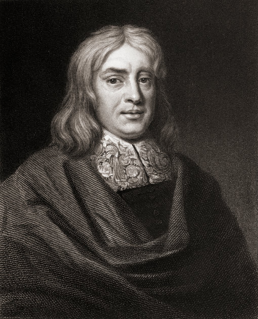 Thomas Sydenham (1624-89) fra Gallery of Portraits, udgivet i 1833 af English School