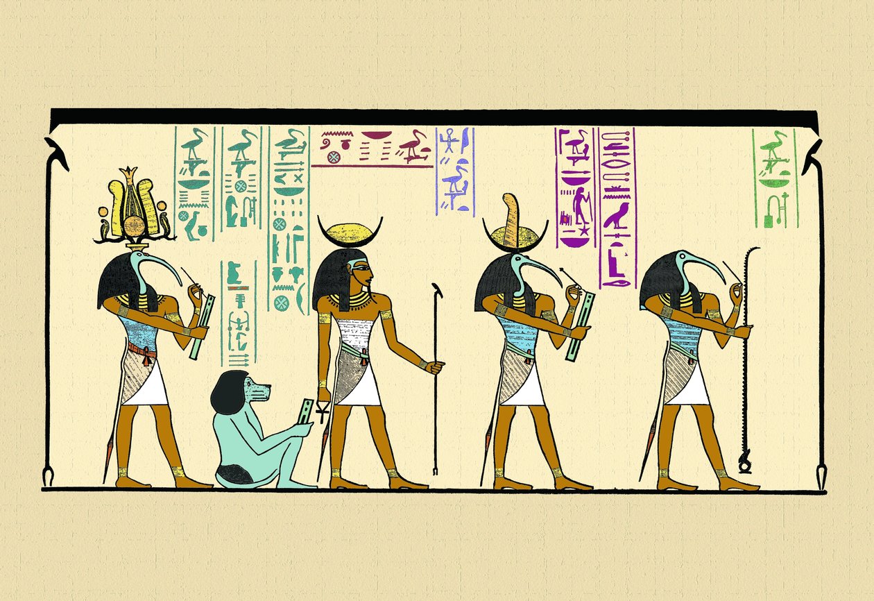 Thoth, Skriftens Herre af English School