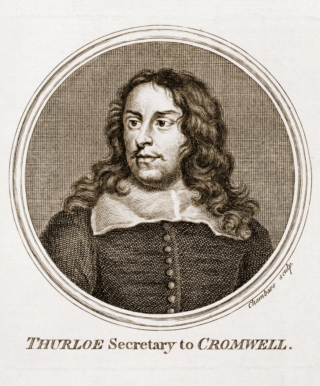 Thurloe, sekretær for Cromwell af English School